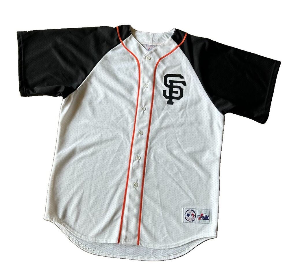 Vintage San Francisco Giants Majestic MLB Jersey Made USA Men’s Large Excellent